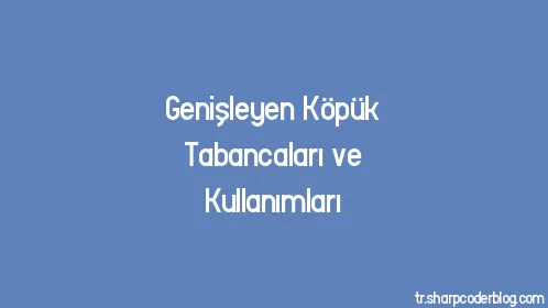 Genişleyen Köpük Tabancaları ve Kullanımları - Thumbnail