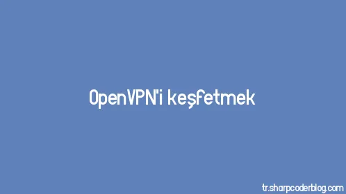 OpenVPN'i keşfetmek - Thumbnail