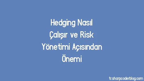 Hedging Nasıl Çalışır ve Risk Yönetimi Açısından Önemi - Thumbnail