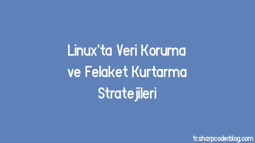 Linux'ta Veri Koruma ve Felaket Kurtarma Stratejileri - Thumbnail