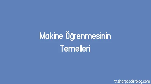 Makine Öğrenmesinin Temelleri - Thumbnail