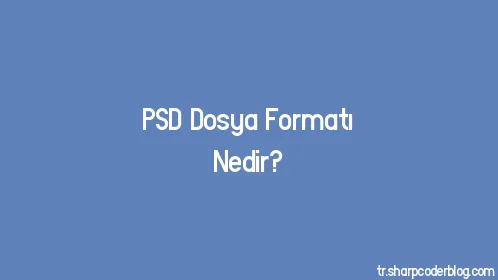PSD Dosya Formatı Nedir? - Thumbnail