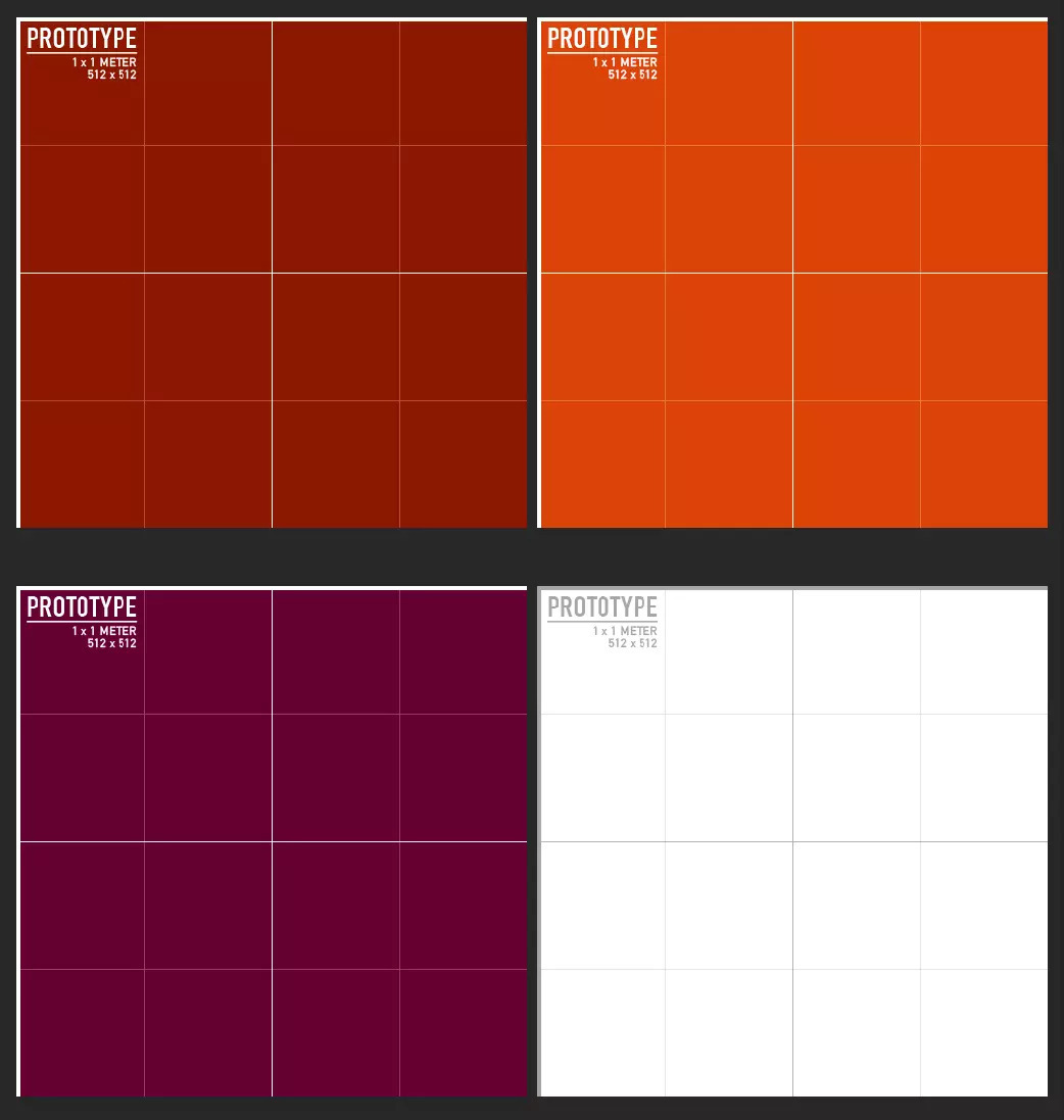 Unity'deki Malzeme Prototipi Ön Ayarları.
