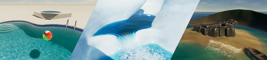 Unity 2022 LTS ve 2023.1'deki yeni Su Sistemi.