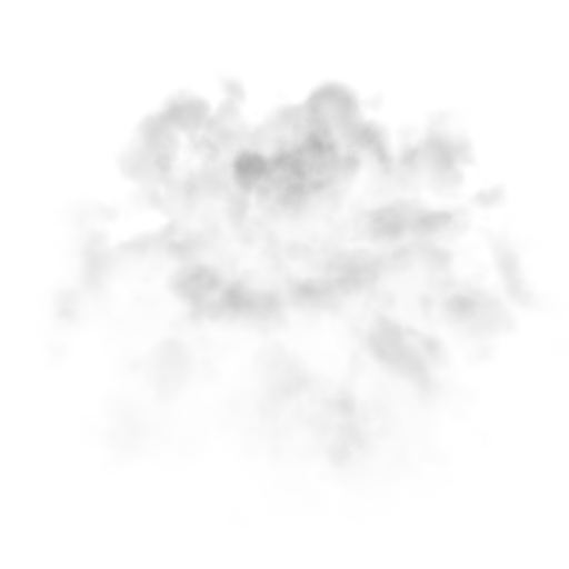 Küçük Bulut Doku Şeffaf